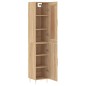 vidaXL Credenza Rovere Sonoma 34,5x34x180 cm in Legno Multistrato vidaXL Credenza Rovere Sonoma 34,5x34x180 cm in Legno Multistrato