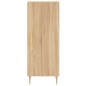 vidaXL Credenza Rovere Sonoma 34,5x34x180 cm in Legno Multistrato vidaXL Credenza Rovere Sonoma 34,5x34x180 cm in Legno Multistrato