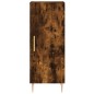 vidaXL Credenza Rovere Fumo 34,5x34x180 cm in Legno Multistrato vidaXL Credenza Rovere Fumo 34,5x34x180 cm in Legno Multistrato