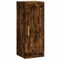 vidaXL Credenza Rovere Fumo 34,5x34x180 cm in Legno Multistrato vidaXL Credenza Rovere Fumo 34,5x34x180 cm in Legno Multistrato