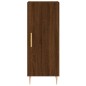 vidaXL Credenza Rovere Marrone 34,5x34x180 cm in Legno Multistrato vidaXL Credenza Rovere Marrone 34,5x34x180 cm in Legno Multistrato