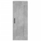 vidaXL Credenza Grigio Cemento 34,5x34x180 cm in Legno Multistrato vidaXL Credenza Grigio Cemento 34,5x34x180 cm in Legno Multistrato