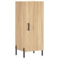 vidaXL Credenza Rovere Sonoma 34,5x34x180 cm in Legno Multistrato vidaXL Credenza Rovere Sonoma 34,5x34x180 cm in Legno Multistrato