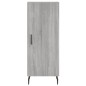 vidaXL Credenza Grigio Sonoma 34,5x34x180 cm in Legno Multistrato vidaXL Credenza Grigio Sonoma 34,5x34x180 cm in Legno Multistrato