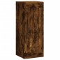 vidaXL Credenza Rovere Fumo 34,5x34x180 cm in Legno Multistrato vidaXL Credenza Rovere Fumo 34,5x34x180 cm in Legno Multistrato