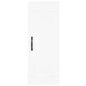 vidaXL Credenza Bianca 34,5x34x180 cm in Legno Multistrato vidaXL Credenza Bianca 34,5x34x180 cm in Legno Multistrato