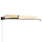 Tenda da Sole Retrattile Manuale 300x250 cm Gialla e Bianca Tenda da Sole Retrattile Manuale 300x250 cm Gialla e Bianca