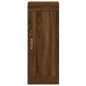 vidaXL Credenza Rovere Marrone 34,5x34x180 cm in Legno Multistrato vidaXL Credenza Rovere Marrone 34,5x34x180 cm in Legno Multistrato