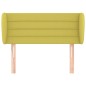 Testiera ad Orecchio Verde 93x23x78/88 cm in Tessuto Testiera ad Orecchio Verde 93x23x78/88 cm in Tessuto