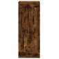 vidaXL Credenza Rovere Fumo 34,5x34x180 cm in Legno Multistrato vidaXL Credenza Rovere Fumo 34,5x34x180 cm in Legno Multistrato