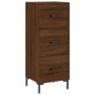 vidaXL Credenza Rovere Marrone 34,5x34x180 cm in Legno Multistrato vidaXL Credenza Rovere Marrone 34,5x34x180 cm in Legno Multistrato