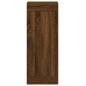 vidaXL Credenza Rovere Marrone 34,5x34x180 cm in Legno Multistrato vidaXL Credenza Rovere Marrone 34,5x34x180 cm in Legno Multistrato