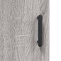 vidaXL Credenza Grigio Sonoma 34,5x34x180 cm in Legno Multistrato vidaXL Credenza Grigio Sonoma 34,5x34x180 cm in Legno Multistrato