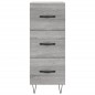vidaXL Credenza Grigio Sonoma 34,5x34x180 cm in Legno Multistrato vidaXL Credenza Grigio Sonoma 34,5x34x180 cm in Legno Multistrato