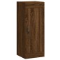 vidaXL Credenza Rovere Marrone 34,5x34x180 cm in Legno Multistrato vidaXL Credenza Rovere Marrone 34,5x34x180 cm in Legno Multistrato