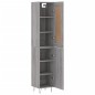 vidaXL Credenza Grigio Sonoma 34,5x34x180 cm in Legno Multistrato vidaXL Credenza Grigio Sonoma 34,5x34x180 cm in Legno Multistrato