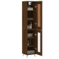 vidaXL Credenza Rovere Marrone 34,5x34x180 cm in Legno Multistrato vidaXL Credenza Rovere Marrone 34,5x34x180 cm in Legno Multistrato