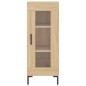 vidaXL Credenza Rovere Sonoma 34,5x34x180 cm in Legno Multistrato vidaXL Credenza Rovere Sonoma 34,5x34x180 cm in Legno Multistrato