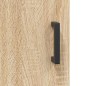 vidaXL Credenza Rovere Sonoma 34,5x34x180 cm in Legno Multistrato vidaXL Credenza Rovere Sonoma 34,5x34x180 cm in Legno Multistrato