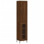 vidaXL Credenza Rovere Marrone 34,5x34x180 cm in Legno Multistrato vidaXL Credenza Rovere Marrone 34,5x34x180 cm in Legno Multistrato