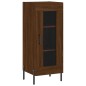 vidaXL Credenza Rovere Marrone 34,5x34x180 cm in Legno Multistrato vidaXL Credenza Rovere Marrone 34,5x34x180 cm in Legno Multistrato