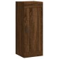 vidaXL Credenza Rovere Marrone 34,5x34x180 cm in Legno Multistrato vidaXL Credenza Rovere Marrone 34,5x34x180 cm in Legno Multistrato