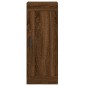 vidaXL Credenza Rovere Marrone 34,5x34x180 cm in Legno Multistrato vidaXL Credenza Rovere Marrone 34,5x34x180 cm in Legno Multistrato