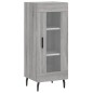 vidaXL Credenza Grigio Sonoma 34,5x34x180 cm in Legno Multistrato vidaXL Credenza Grigio Sonoma 34,5x34x180 cm in Legno Multistrato