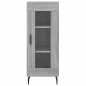 vidaXL Credenza Grigio Sonoma 34,5x34x180 cm in Legno Multistrato vidaXL Credenza Grigio Sonoma 34,5x34x180 cm in Legno Multistrato