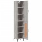 vidaXL Credenza Grigio Sonoma 34,5x34x180 cm in Legno Multistrato vidaXL Credenza Grigio Sonoma 34,5x34x180 cm in Legno Multistrato