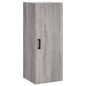 vidaXL Credenza Grigio Sonoma 34,5x34x180 cm in Legno Multistrato vidaXL Credenza Grigio Sonoma 34,5x34x180 cm in Legno Multistrato