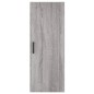 vidaXL Credenza Grigio Sonoma 34,5x34x180 cm in Legno Multistrato vidaXL Credenza Grigio Sonoma 34,5x34x180 cm in Legno Multistrato