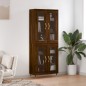 vidaXL Credenza Rovere Marrone 69,5x34x180 cm in Legno Multistrato vidaXL Credenza Rovere Marrone 69,5x34x180 cm in Legno Multistrato
