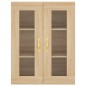 vidaXL Credenza Rovere Sonoma 69,5x34x180 cm in Legno Multistrato vidaXL Credenza Rovere Sonoma 69,5x34x180 cm in Legno Multistrato