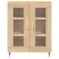 vidaXL Credenza Rovere Sonoma 69,5x34x180 cm in Legno Multistrato vidaXL Credenza Rovere Sonoma 69,5x34x180 cm in Legno Multistrato