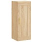 vidaXL Credenza Rovere Sonoma 34,5x34x180 cm in Legno Multistrato vidaXL Credenza Rovere Sonoma 34,5x34x180 cm in Legno Multistrato