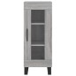 vidaXL Credenza Grigio Sonoma 34,5x34x180 cm in Legno Multistrato vidaXL Credenza Grigio Sonoma 34,5x34x180 cm in Legno Multistrato