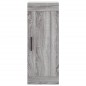vidaXL Credenza Grigio Sonoma 34,5x34x180 cm in Legno Multistrato vidaXL Credenza Grigio Sonoma 34,5x34x180 cm in Legno Multistrato