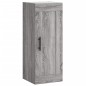 vidaXL Credenza Grigio Sonoma 34,5x34x180 cm in Legno Multistrato vidaXL Credenza Grigio Sonoma 34,5x34x180 cm in Legno Multistrato