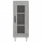 vidaXL Credenza Grigio Sonoma 34,5x34x180 cm in Legno Multistrato vidaXL Credenza Grigio Sonoma 34,5x34x180 cm in Legno Multistrato