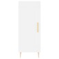 vidaXL Credenza Bianca 34,5x34x180 cm in Legno Multistrato vidaXL Credenza Bianca 34,5x34x180 cm in Legno Multistrato