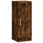 vidaXL Credenza Rovere Fumo 34,5x34x180 cm in Legno Multistrato vidaXL Credenza Rovere Fumo 34,5x34x180 cm in Legno Multistrato