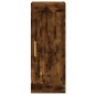 vidaXL Credenza Rovere Fumo 34,5x34x180 cm in Legno Multistrato vidaXL Credenza Rovere Fumo 34,5x34x180 cm in Legno Multistrato