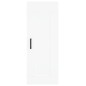 vidaXL Credenza Bianca 34,5x34x180 cm in Legno Multistrato vidaXL Credenza Bianca 34,5x34x180 cm in Legno Multistrato