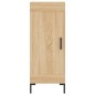 vidaXL Credenza Rovere Sonoma 34,5x34x180 cm in Legno Multistrato vidaXL Credenza Rovere Sonoma 34,5x34x180 cm in Legno Multistrato