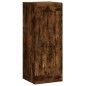vidaXL Credenza Rovere Fumo 34,5x34x180 cm in Legno Multistrato vidaXL Credenza Rovere Fumo 34,5x34x180 cm in Legno Multistrato