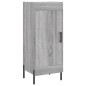 vidaXL Credenza Grigio Sonoma 34,5x34x180 cm in Legno Multistrato vidaXL Credenza Grigio Sonoma 34,5x34x180 cm in Legno Multistrato