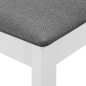 vidaXL Set per Sala da Pranzo 5 pz in MDF Bianco vidaXL Set per Sala da Pranzo 5 pz in MDF Bianco