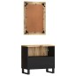 vidaXL Set Mobili da Bagno 2pz in Legno Massello di Mango vidaXL Set Mobili da Bagno 2pz in Legno Massello di Mango