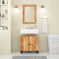 vidaXL Set Mobili da Bagno 2pz in Legno Massello di Acacia vidaXL Set Mobili da Bagno 2pz in Legno Massello di Acacia